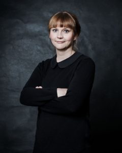 Julia Amelung, Grafikdesignerin bei HASEGOLD in Osnabrück.