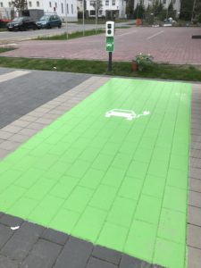 Ladestation Osnabrück beim Steuerbüro wewers im Hafen.