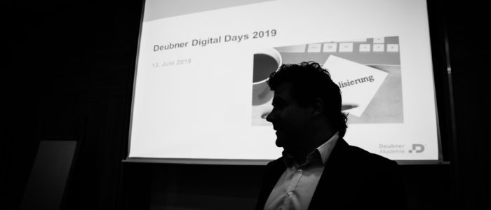 Wewers referiert auf den Deubner Digital Days